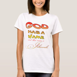 Gud har en Namn Jehovah T-shirt