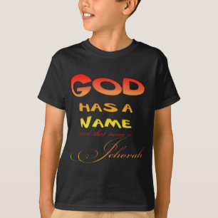 Gud har en Namn Jehovah Tee Shirt