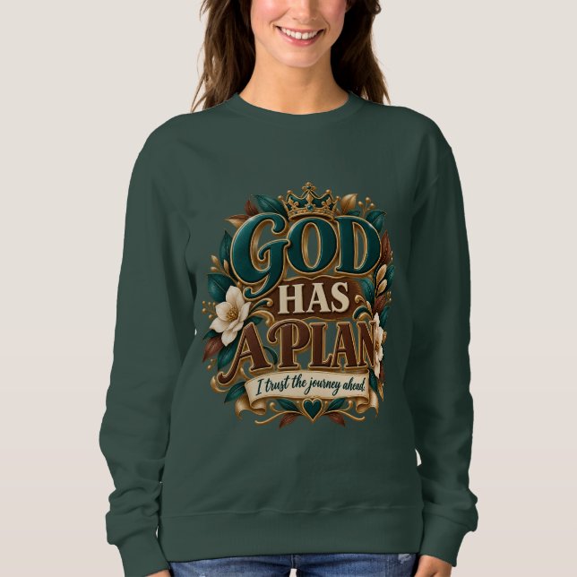 Gud Har En Plan T-Shirt (Framsida)