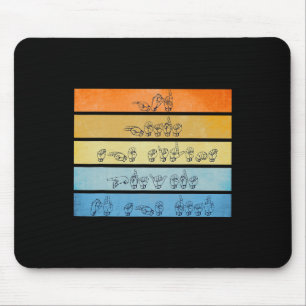 Gud Hears Prayers Döv Awareness Vintage Sign Lang Musmatta