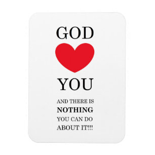 Gud Heart dig Magnet