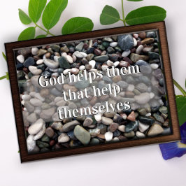 Gud hjälper dem som poster motivation