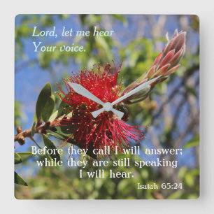 Gud hör er bibelns muskel fyrkantig klocka