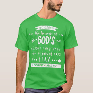Gud i Clay Burk Corinthians T Shirt