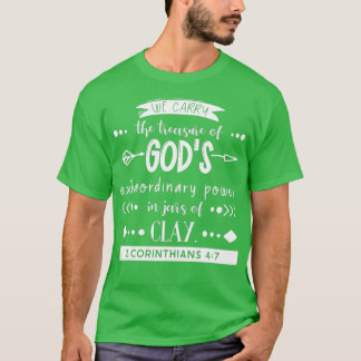 Gud i Clay Burk Corinthians T Shirt