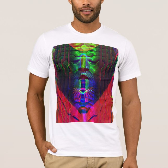 Gud i Maskin T Shirt (Framsida)