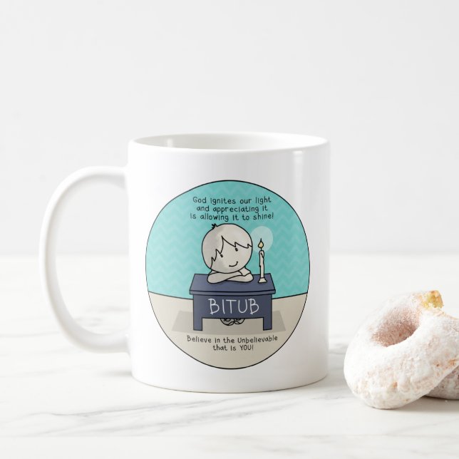 Gud ignorerar vårt ljus kaffemugg (Med munk)