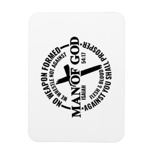 Gud, inget vapen mot mig får bevisa magnet