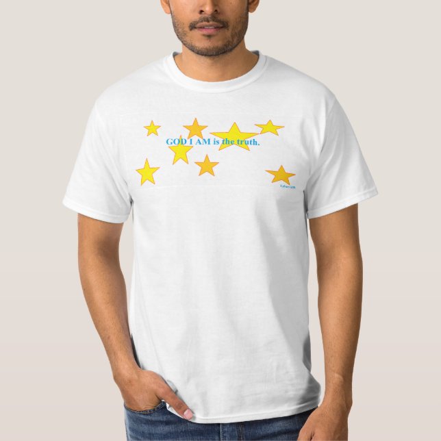 GUD JAG ÄR är sanningen. T Shirt (Framsida)