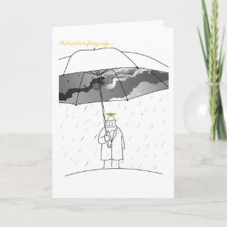 Gud jobbar med roligt kort