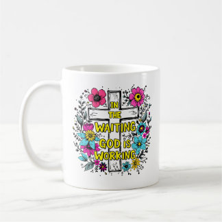 Gud jobbar Mugg | Christian Blommigt Coffee Kopp