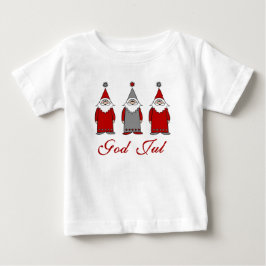 Gud Jul | Cute Funny Tomten Norsk jul T Shirt