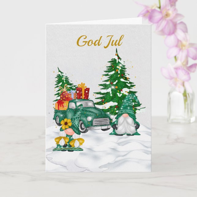 Gud Jul Kort (Orkide)