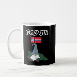 Gud Jul Norsk Gnome Tshirt God jul nor Kaffemugg