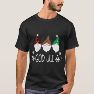 Gud Jul Swedish God jul Norsk Cute Gno T Shirt