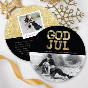 Gud Jul Swedish God jul Snyggt Typography