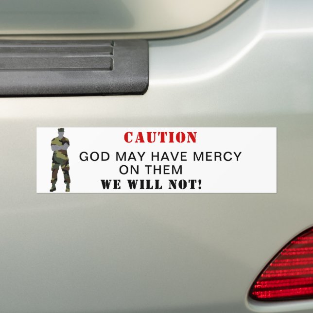Gud kan ha barmhärtighetsdealen. Bumper Sticker Bildekal (På Bil)