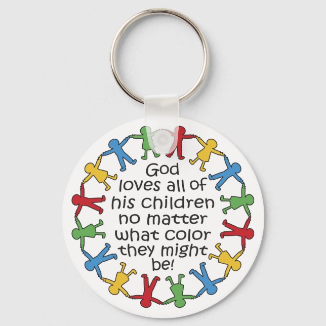 Gud Kärlek all Nyckelring (Framsida)