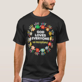 Gud Kärlek alla Inga undantag T Shirt