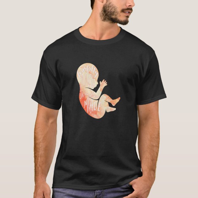 Gud Kärlek Children Pro Life Anti Abortion Roe Wad T Shirt (Framsida)