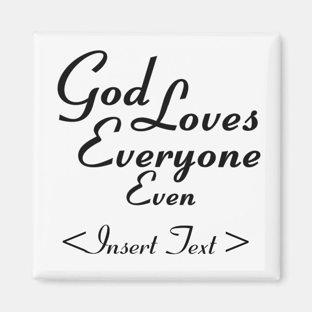 Gud Kärlek Magnet (Framsidan)