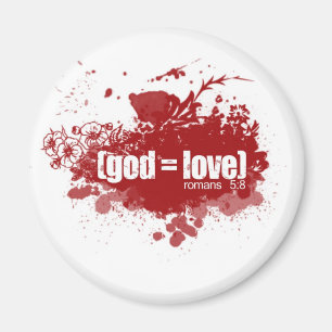 GUD- = KÄRLEKmagnet Magnet