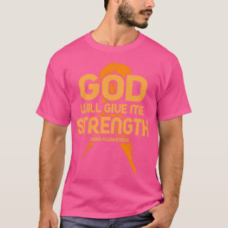 Gud kommer att Ge mig styrka ADHD-medvetenhet T Shirt