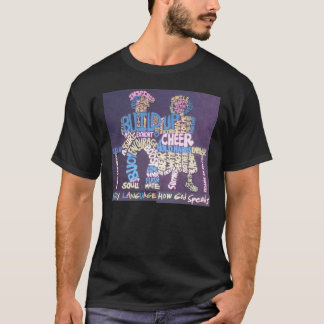 Gud kroppsspråk tee shirt