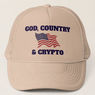 Gud, Land & Krypto Hatt Keps