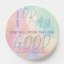 Gud Låter Allt Tjäna Till Godo Telefon PopSocket