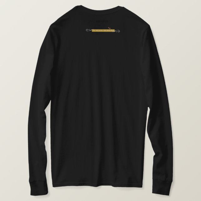 Gud Leker Inte Med Mig T-Shirt (Design baksida)