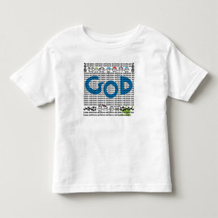 Gud lyssnar och lyssnar på småbarn T-Shirt