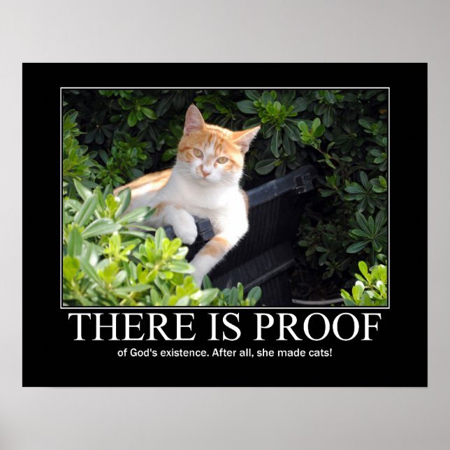 Gud Made Cats Artwork Poster (Framsidan)