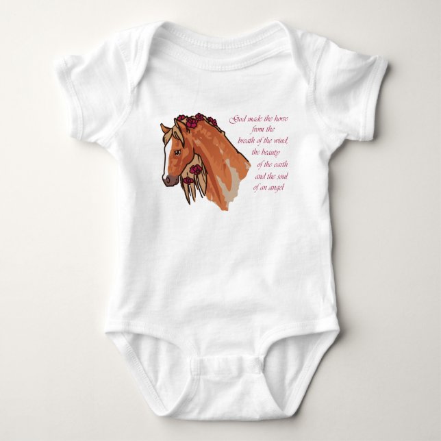 Gud Made Horse T Shirt (Framsida)