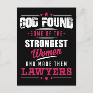 Gud Made Lawyers Superskoj Professor Design Vykort