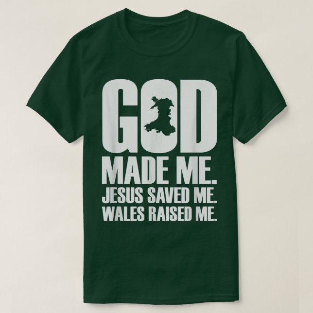 Gud Made mig T Shirt (Design framsida)