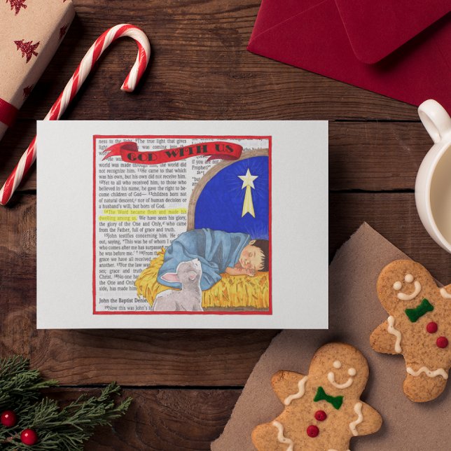 Gud med vårt inspirerande vykort (Skapare uppladdad)