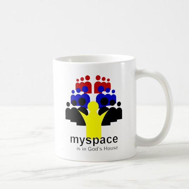 Gud MySpace Kaffemugg (Höger)