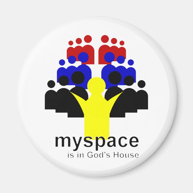 Gud MySpace Magnet (Framsidan)