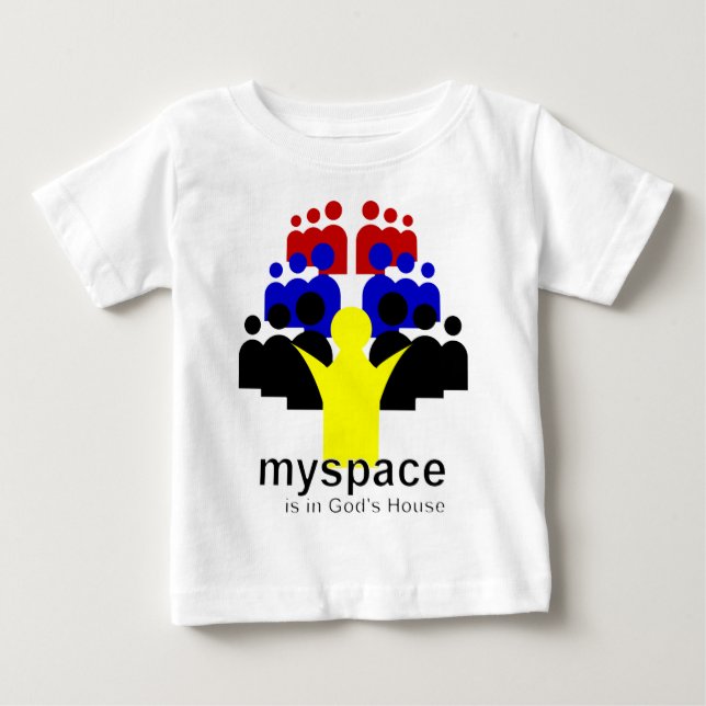 Gud MySpace Tee (Framsida)