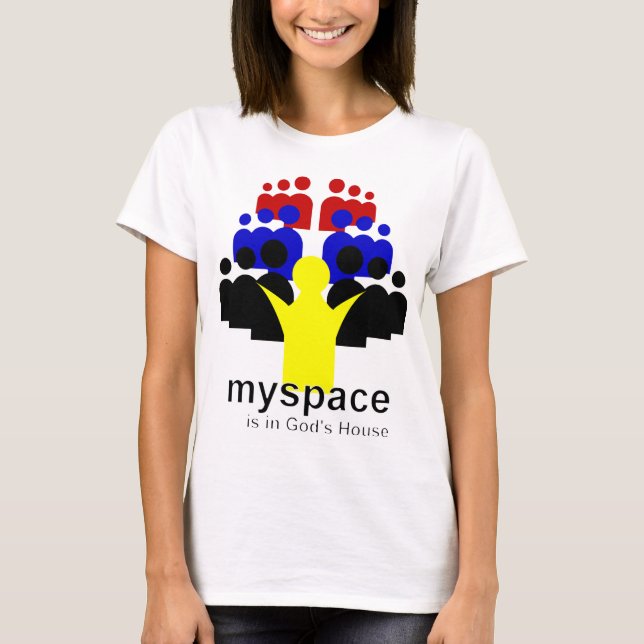 Gud MySpace Tee Shirt (Framsida)