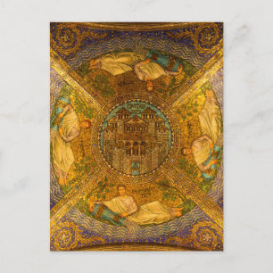 Gud Neo Byzantine-mosaikkkatedraltak Vykort
