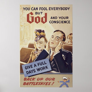 Gud och ert samvete poster
