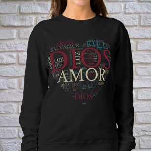 Gud och Faith Heart Women's Christian Spain T Shirt