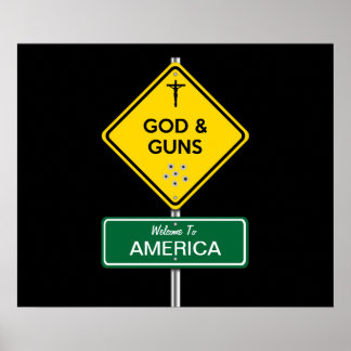 Gud och Guns Poster