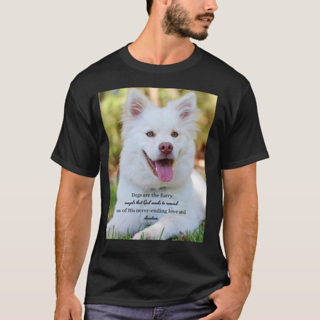 Gud och Hund T Shirt (Framsida)