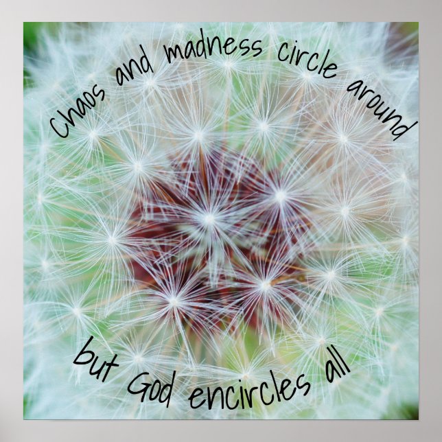 Gud omringar alla poster (Framsidan)