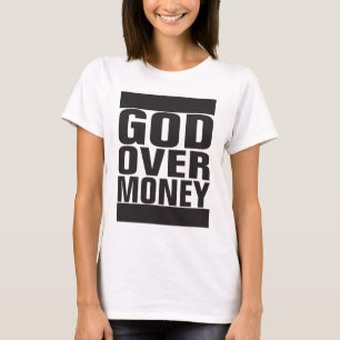 Gud över pengar t shirt