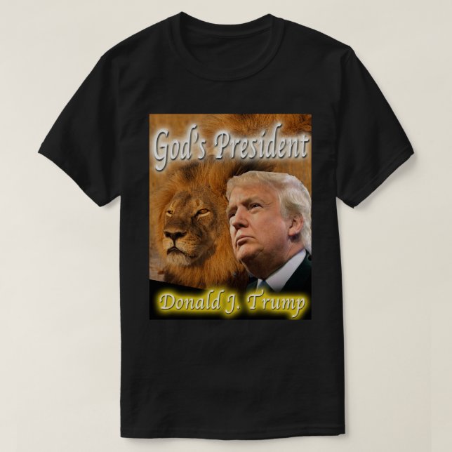 Gud president t-shirt (Design framsida)