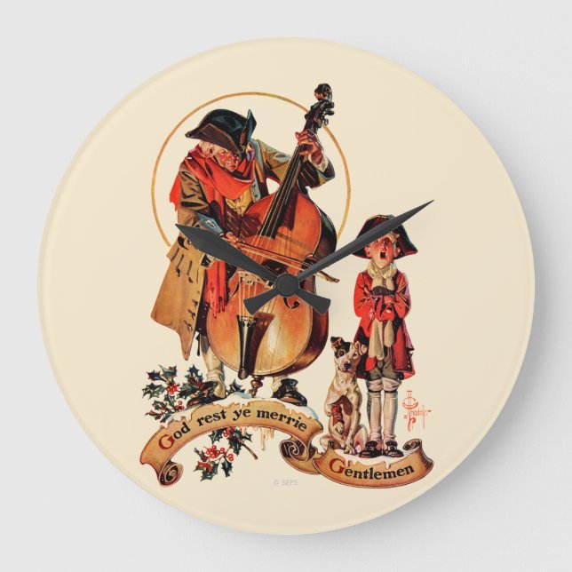 Gud Rest Ye Merrie Mina Stor Klocka (Framsida)